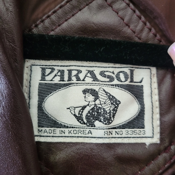 Vintage Parasol Genuine Leather Jacket - Picture 3 of 6